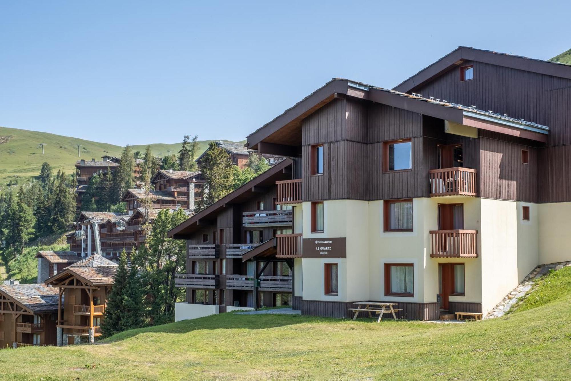 Residence Pierre & Vacances Le Quartz La Plagne Exterior foto
