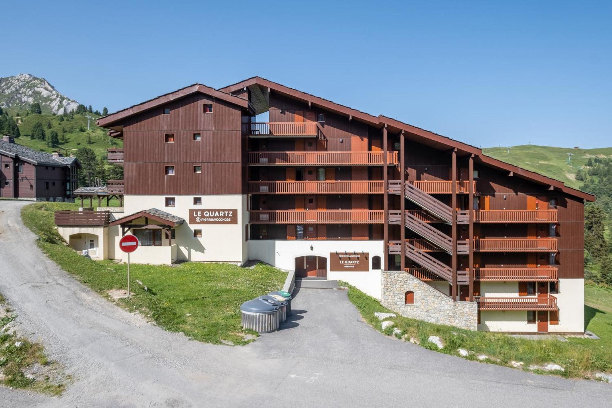 Residence Pierre & Vacances Le Quartz La Plagne Exterior foto